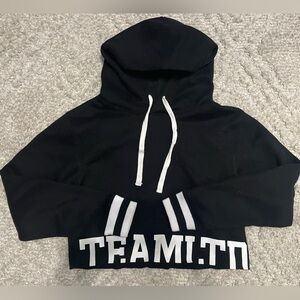Team Ltd Cropped Hoodie Size XS